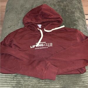 Medium social club oversized hoodie